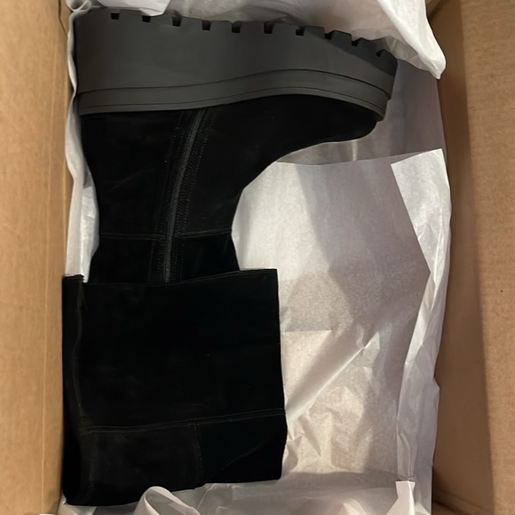 Free People London Calling Wedge OTK - Size 41 (10) - Picture 12 of 16